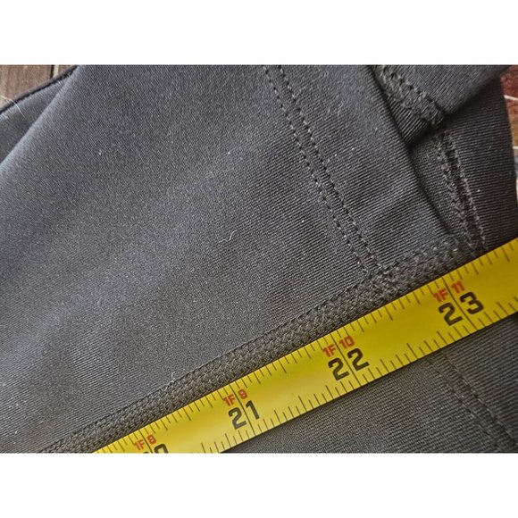 Saucony Black Athletic Leggings Cropped Women's Size Large - Picture 5 of 5